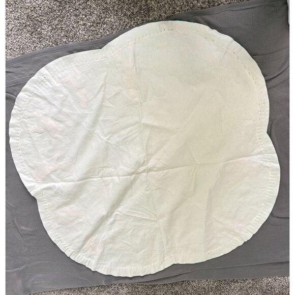 Edna Looney 12 Days of Christmas Tree Skirt Tablecloth Sequin Vintage 70s - Picture 2 of 10